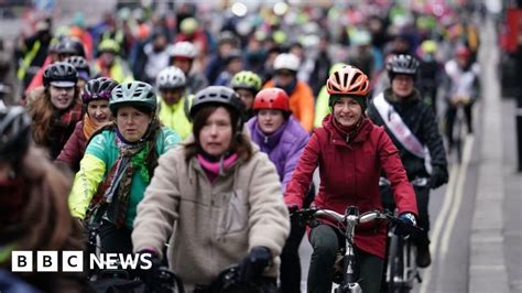 bike protest london|Riders protest for safer cycling for women in London